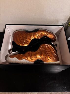 Nike Little Posite One, Metallic Copper 7y